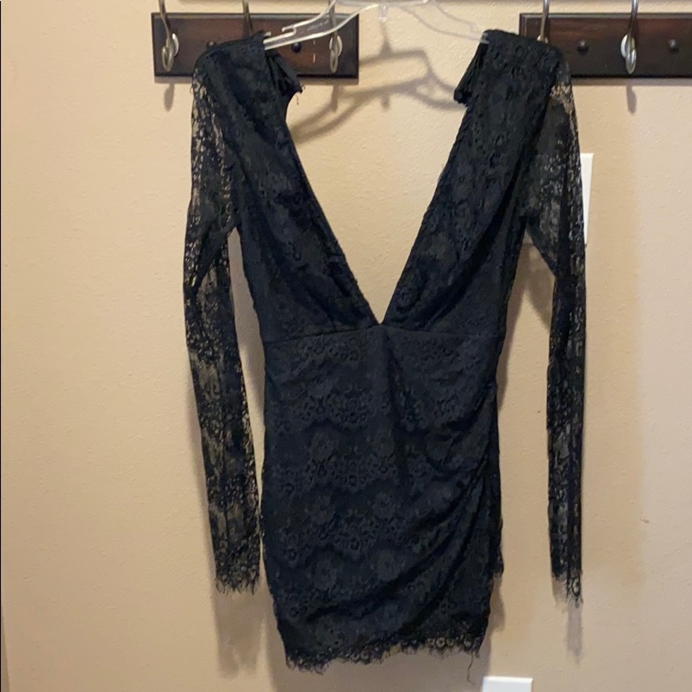 Black Lace Dress